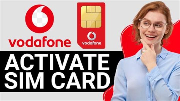 How do I activate my new Vodacom SIM card?