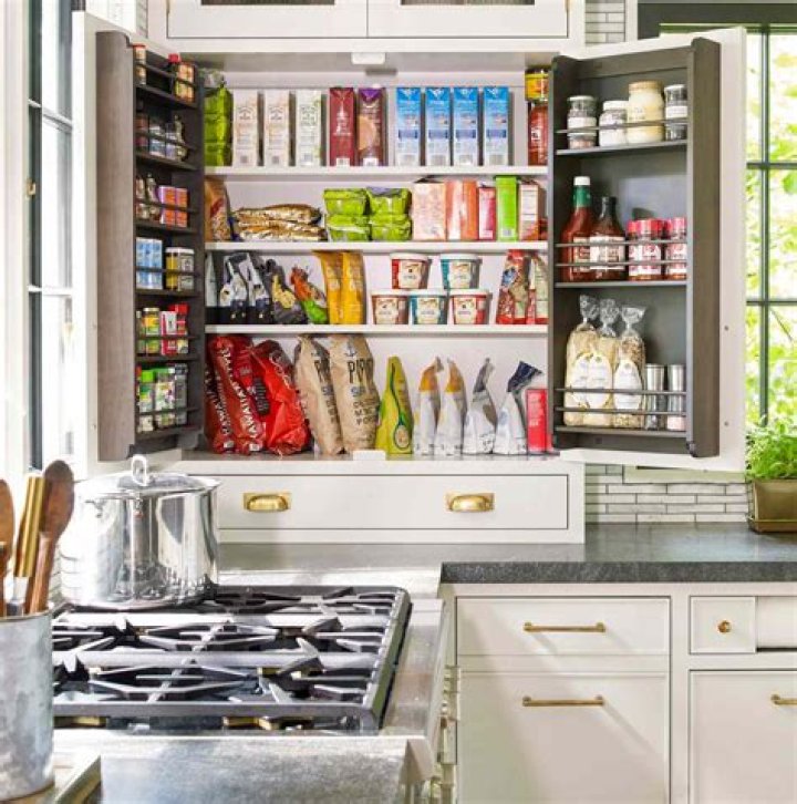How do I arrange my dishes in my cabinets?