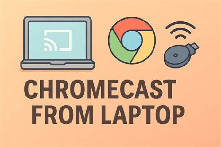 How do I cast from my laptop to chromecast?