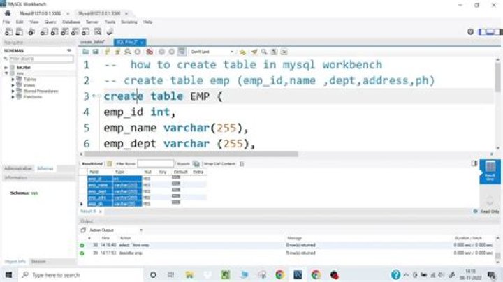 How do I change a table name in MySQL workbench?