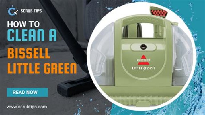 How do I clean my Bissell Little Green nozzle?