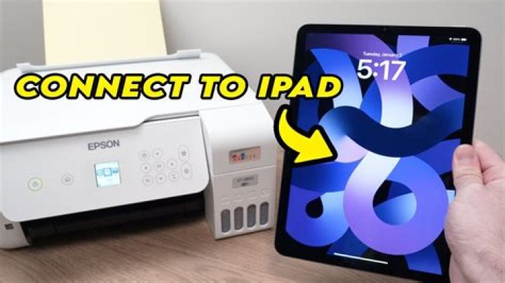 How do I connect a printer to my iPad MINI?