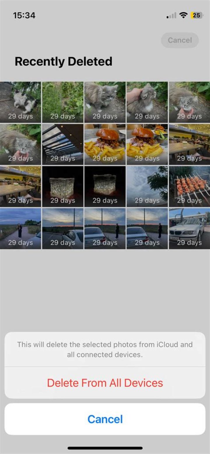 How do I delete photos from my Mac to free up space?