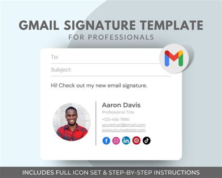 How do I get an image URL for Gmail signature?