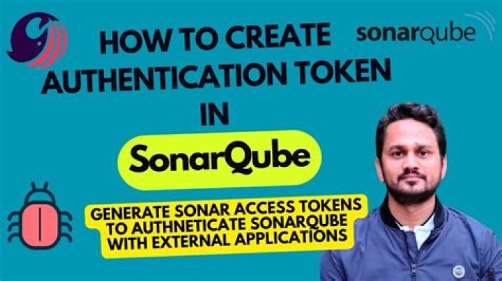 How do I get my sonar authentication token