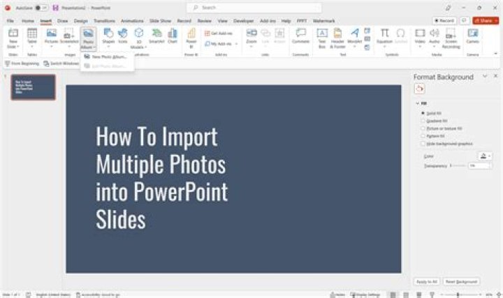 How do I import a PowerPoint template into Google Slides?