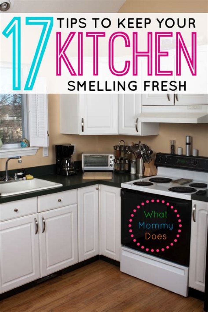 How do I keep my kitchen smelling fresh?