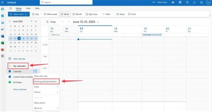 How do I make my Outlook calendar box bigger?