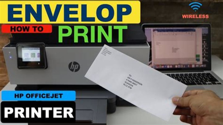 How do I print an envelope in Open Office 4?