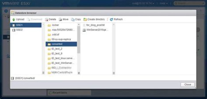 How do I recover a VMDK file?