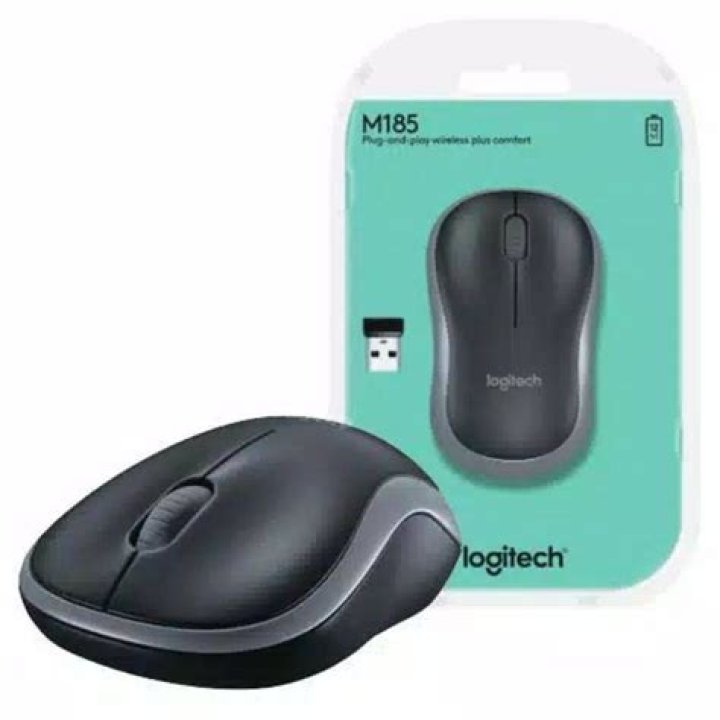 How do I reset my Logitech wireless mouse m185?