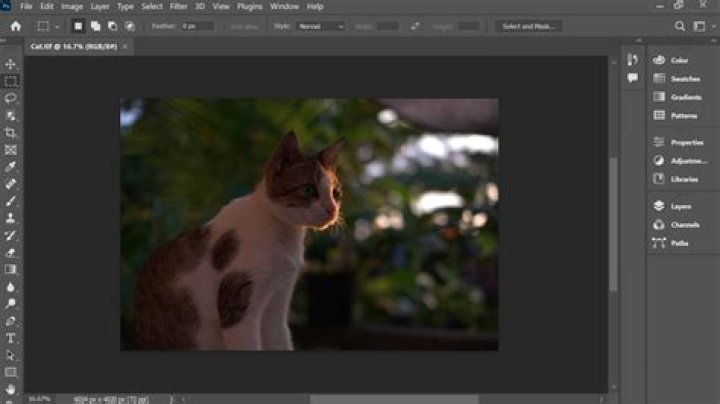 How do I save a Photoshop file as a TIFF?