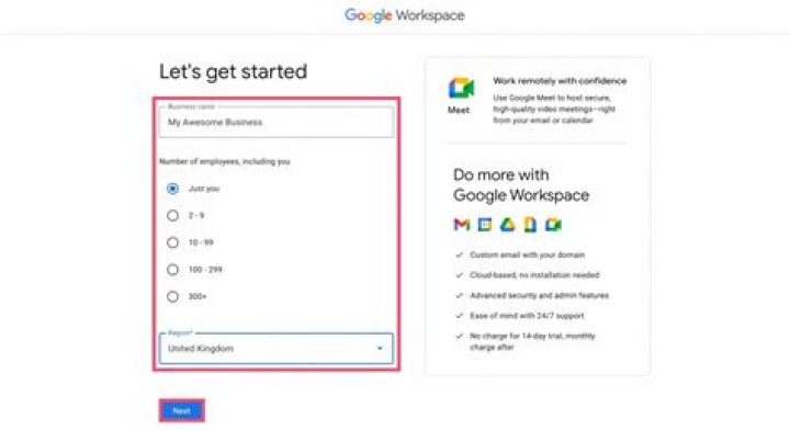 How do I set up a WorkSpace on Amazon