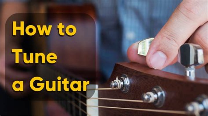 How do I tune my electric guitar without a tuner?