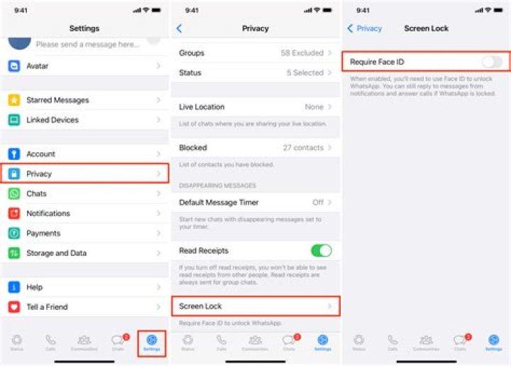 How do I turn off the seen feature on Facebook Messenger?