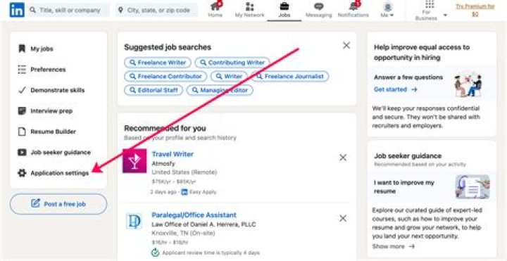 How do I withdraw a LinkedIn application?