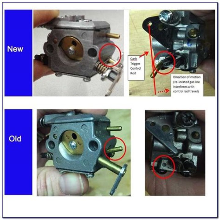 How do you adjust a Stihl FS 45 carburetor?