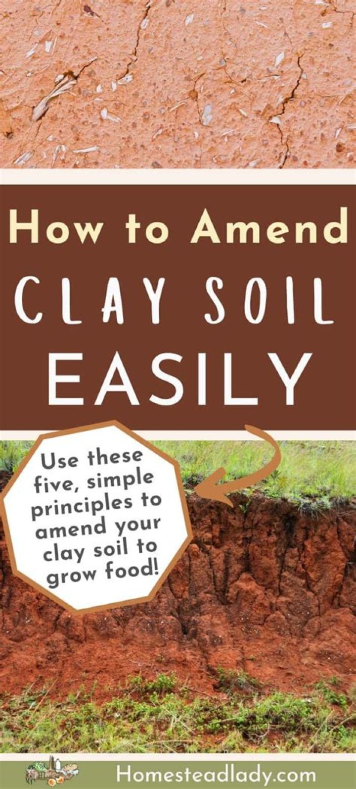 How do you amend heavy clay soil?