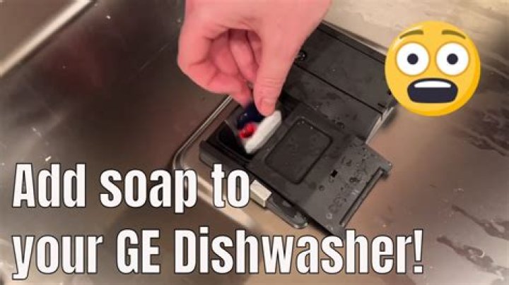 How do you anchor a GE dishwasher