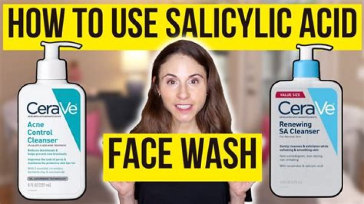 How do you apply salicylic acid cream?