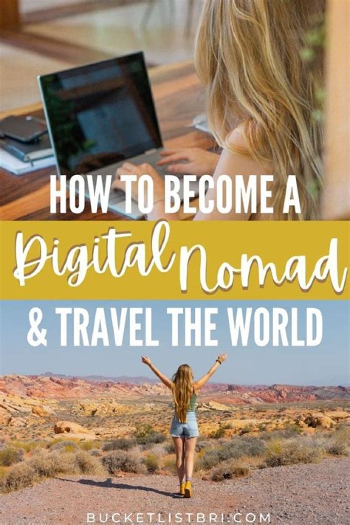 How do you become a digital nomad and travel the world