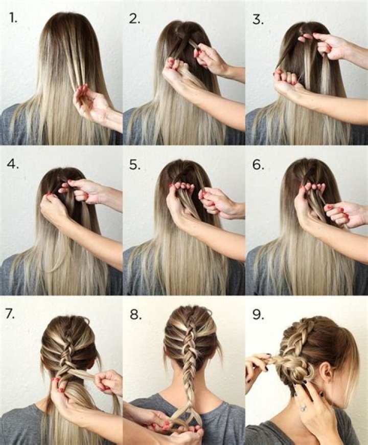 How do you braid hair easy steps?