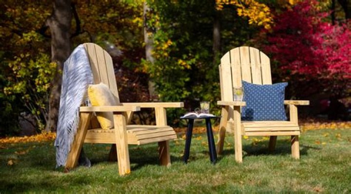 How do you clean wooden Adirondack chairs?