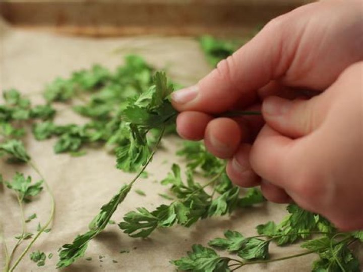 How do you cook with parsley leaves?