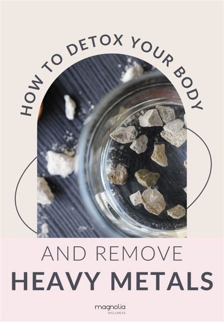 How do you detox your body from heavy metals?