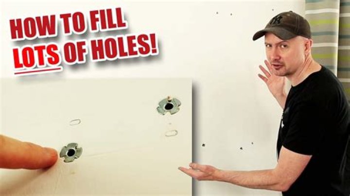 How do you fill holes in floorboards?