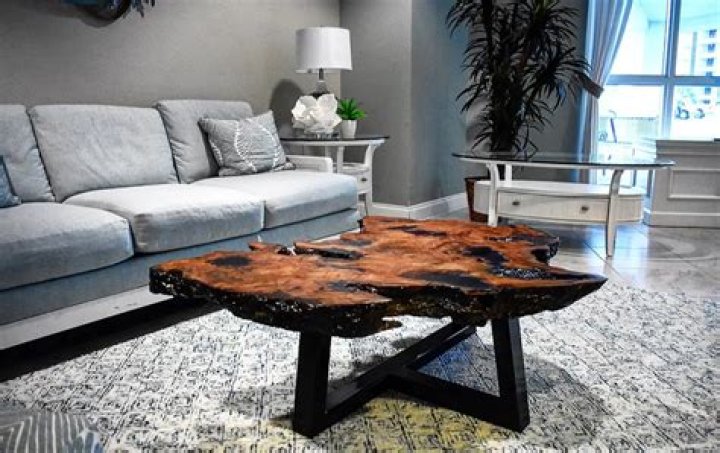How do you finish a redwood burl table