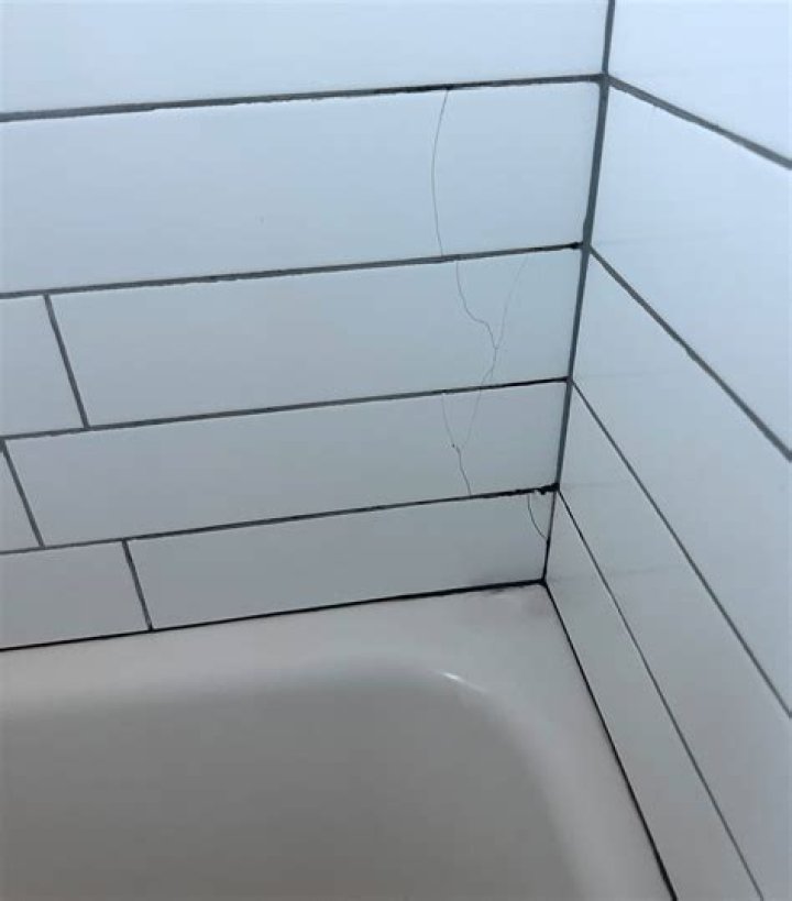 How do you fix cracks in bathroom caulking