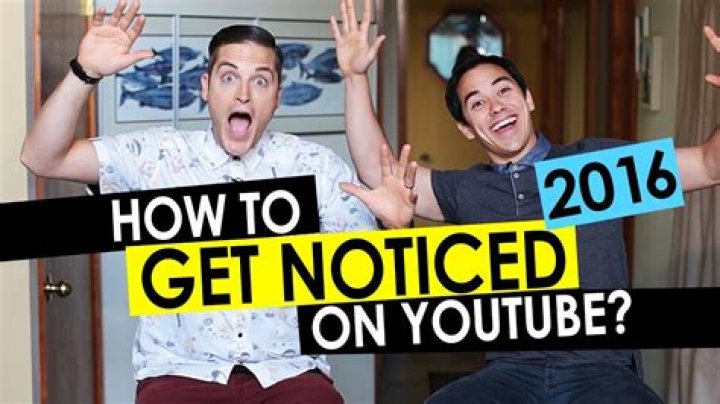 How do you get noticed on YouTube fast?
