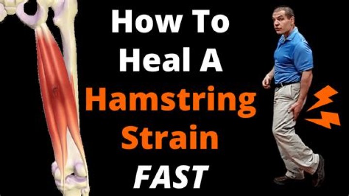 How do you heal a pulled hamstring fast?
