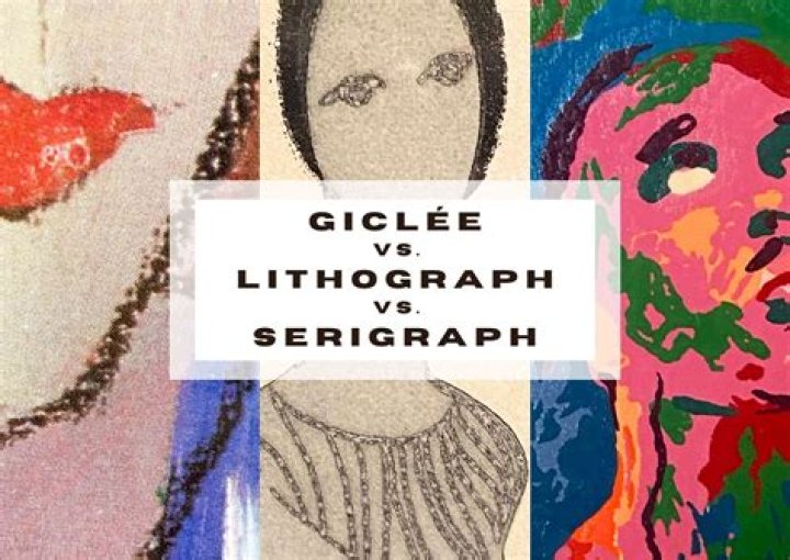 How do you identify a serigraph