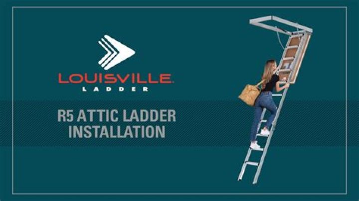 How do you install Louisville attic stairs?