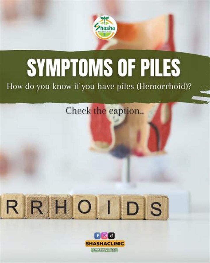 How do you know if you have piles?
