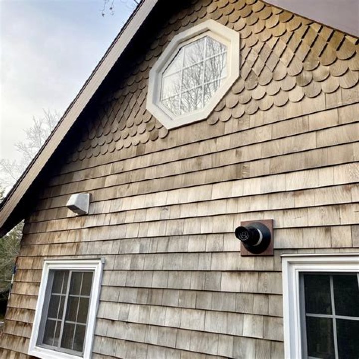 How do you lighten dark cedar siding