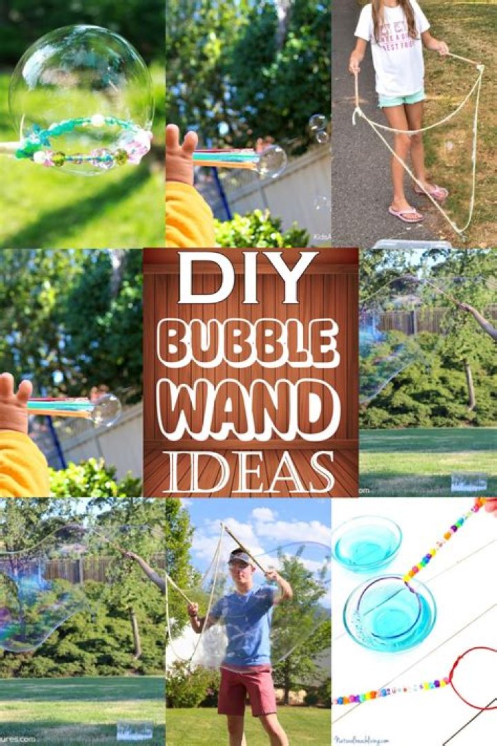 How do you make a big bubble at home?