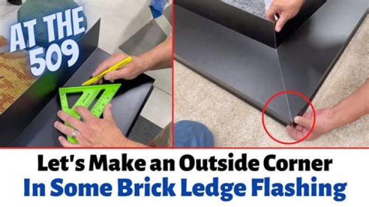 How do you make a brick ledge?