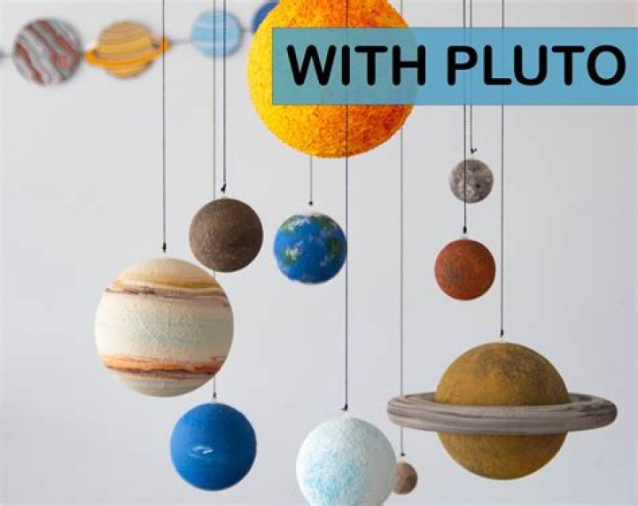 How do you make a hanging solar system?