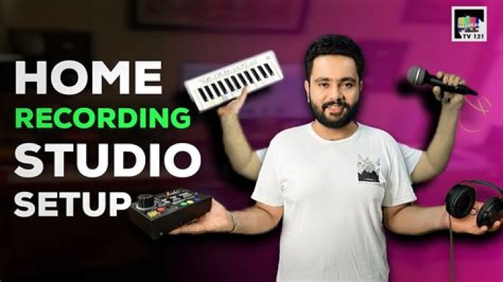 How do you make a homemade recording studio