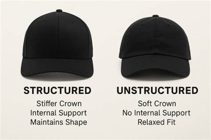 How do you make a structured hat unstructured