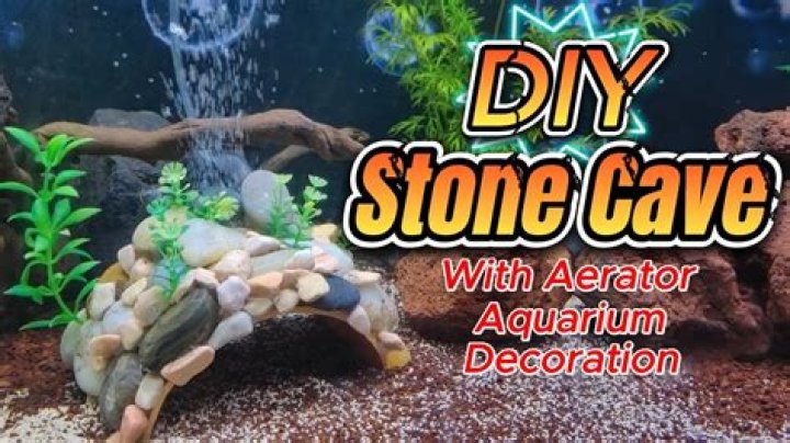 How do you make aquarium decorations