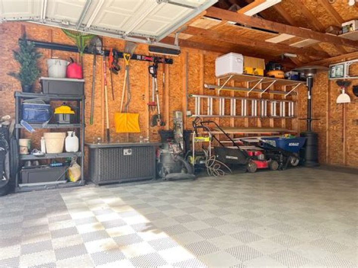 How do you organize a limited space shed