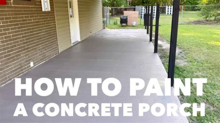 How do you paint concrete walls