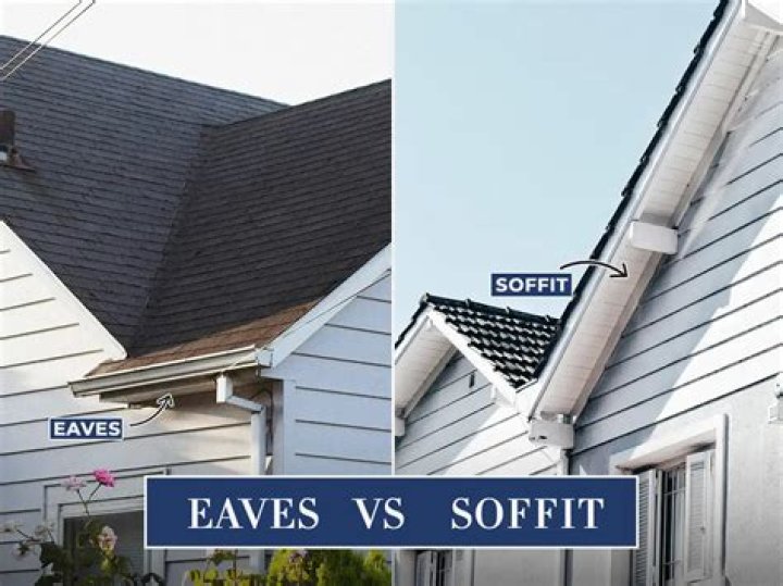How do you paint roof eaves