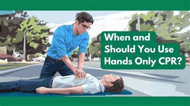 How do you perform CPR on a man?