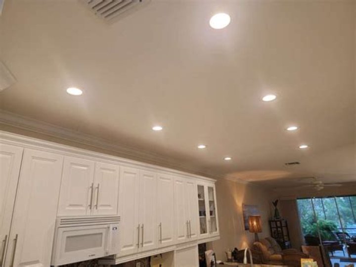 How do you plan recessed lighting in a kitchen