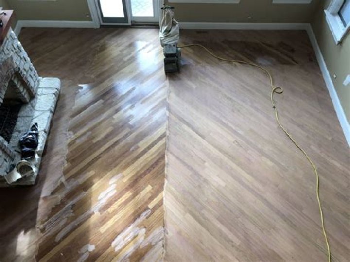 How do you refinish a teak floor?